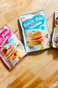 Bột bánh rán Ajinomoto pha sẵn vị yêu thương mẹ làm 200g