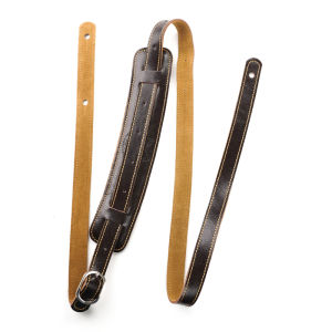 Soldier Genuine Leather Guitar Strap Universal for Acoustic Electric Wooden Bass Guitars Brown Color Music Instrument Accessories