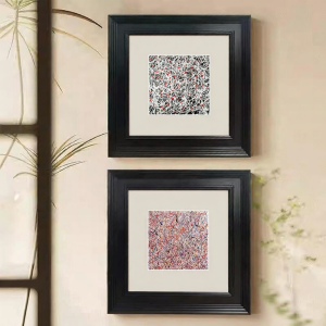 YASISHA | Vintage Dopamine Art High-end French Retro Abstract Geometric Painting