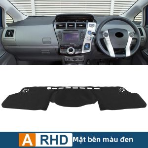 Toyota Prius V Daihatsu Mebius 2012-2019 ZVW40 Tấm Che Nắng Bảng Điều Khiển Ô Tô Phụ Kiện Tấm Che Nắng Bằng Vải polyester/Flannel Nội Thất Đúc Khuôn