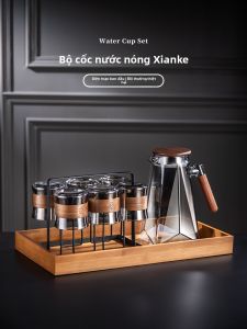 BOANG | Heat Resistant Glass Tea Set for Home Use