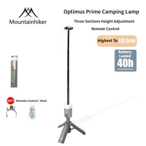 Mountainhiker | Mountainhiker Upgrade 6000mAh LED Camping Lamp USB Rechargeable Lantern Outdoor Telescopic Adjustable Color Remote ControlLight