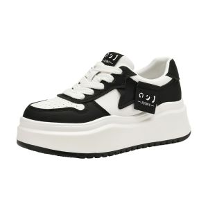 Casual Sporty Womens Board Shoes Summer Heightening Platform Sneakers Versatile Fashionable Josiny White Sneakers Deep Mouth