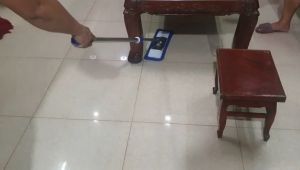 Cây Chổi Lau Sàn Nhà Công Nghiệp San Hô 45-60-80-90cm Chuyên Dụng Siêu Sạch inox bền chắc tăng đưa