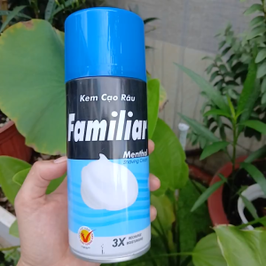 Kem Cạo Râu Familiar Menthol Shaving Cream Hương Bạc Hà Mát Lạnh 275g