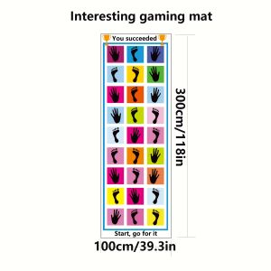 1Pc Hopscotch Hand and Feet Game Outdoor Fun Team Building Activities Coordination Sensory Integration Training