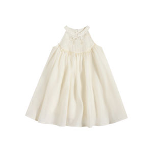 toz mama | Traditional Chinese Style Beaded Sleeveless Princess Dress