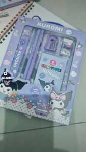atk sekolah anak sanrio box tali 6in1