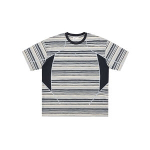 FPA | Striped Color Blocking Design Premium Outdoor Summer Casual T-Shirts