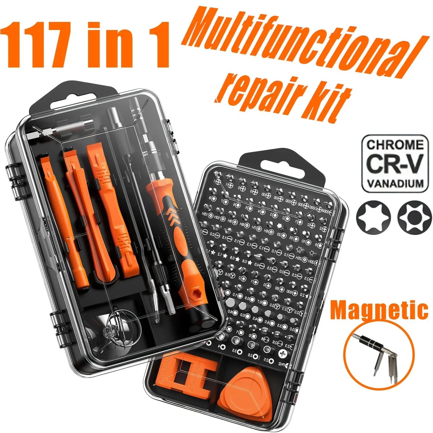 115-in-one Screwdriver Set Tools for Multi-functional Computer, Mobile ...