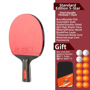 Double Fish | Competition Use Table Tennis Rackets