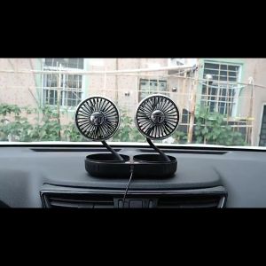 Kipas Angin Mobil Double Head & Portable: Fenyueer