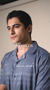 Casella Kemeja Lengan Pendek Kerah Terbuka | Cuban Camp Bowling Collar Xanlos  Edition