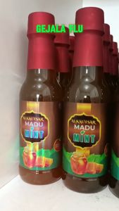 Madu Mint Al Kautsar 350gr Madu Murni Flu Batuk Pilek Raw Honey