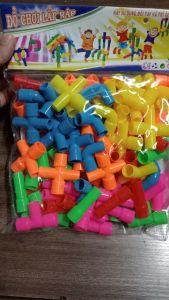 Đồ chơi xếp hình ống nước đa năng cho bé