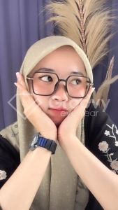 Groovy Eyewear - Kacamata Xakira Minus Cylinder Baca Antiradiasi UV