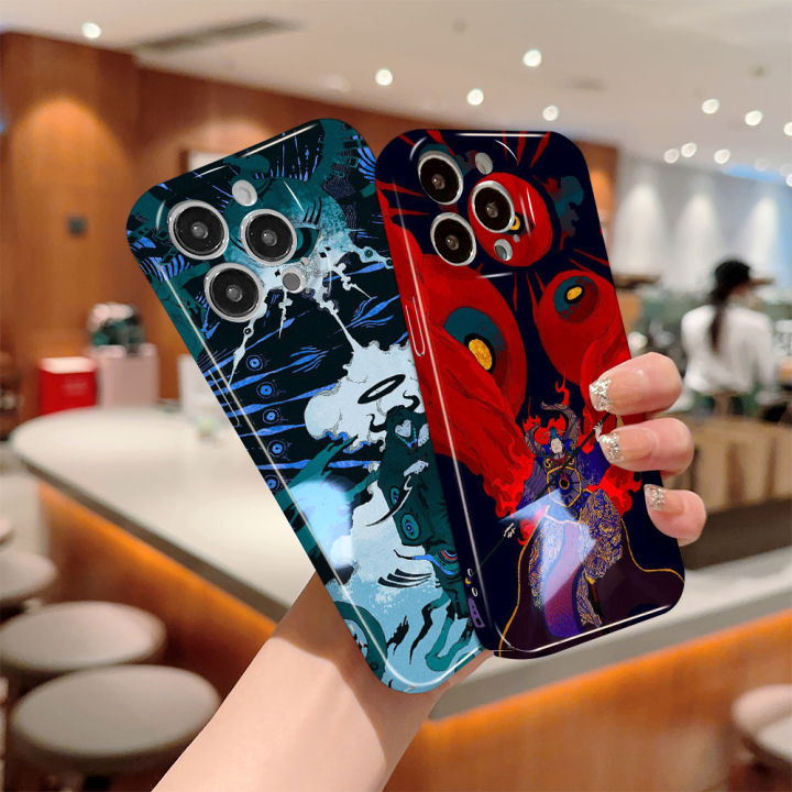 Hontinga All-inclusive Film Casing For VIVO Y50 Y30 Y30i Y19 Case Korean  film Phone Case Fashion Chinese Style Back Casing lens Protector Design  Hard