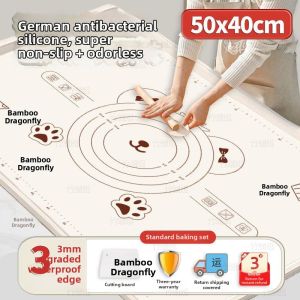 FEIZHUXIANSEN | Antibacterial Thickened Silicone Chopping Board