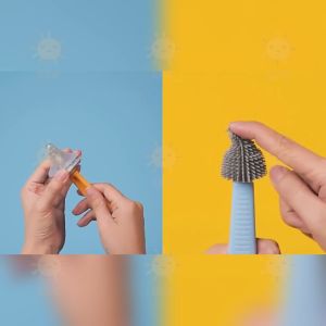 BABYJOY Portable Baby Brush With Drying Rack Baby Bottle Brush Set Berus Botol Susu Pencuci Botol Susu Baby Bottle Cleanser