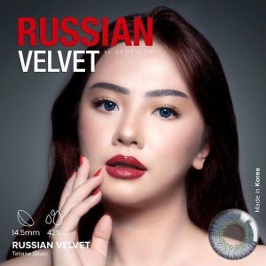 Softlens X2 Russian Velvet 14.5 mm Normal & Minus ( -0.50 s/d -6.00 ) By Exoticon