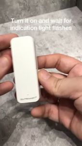 Outsmart Smart Door & Window Sensor mart Open/Close Detector with App Notification Home Security Alarm