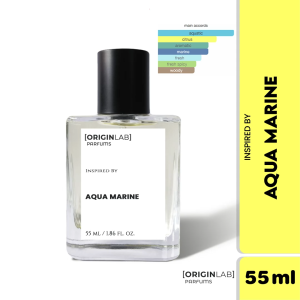 ORIGINLAB - Inspired by AQUA MARINE - Mens Premium Long-Lasting Fragrance - Fresh Woody Scent travel size edp
