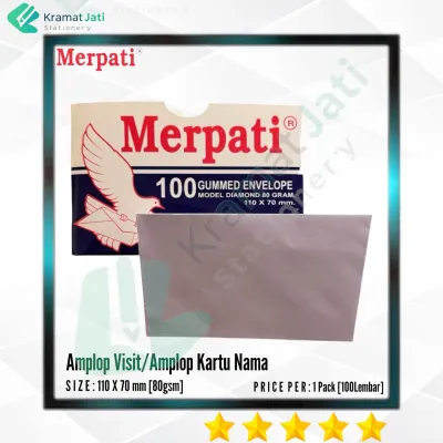 Amplop Kartu Nama/Visit Merpati Isi 100 Lembar (1 Pack)