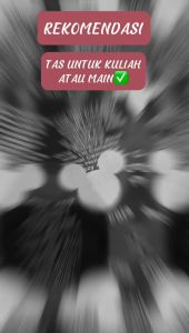 DDR1390 Totebag Wanita Tote Bag Resleting Kanvas Karakter