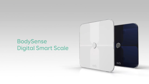 Anker eufy Smart Scale A1 with Bluetooth Body Fat Scale Wireless Digital Bathroom Scale 12 Measurements Weight/Body Fat/BMI Fitness Body Composition Analysis Black lbs/kg.