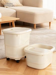 Vilscijon | Deep Portable Knee-high Wheel-footbath Bucket
