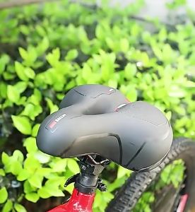 LONGGO Bike Saddle Seat Shock Absorbing Saddle For MTB Bike Hollow Seat Cycling Breathable Saddle