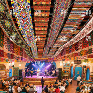 Tấm Lợp Trần Trang Trí Kiểu Dân Tộc Tấm Lợp Trời Trang Trí Nhà Hàng Du Lịch Nhà Hàng Trang Trí Trần Nhà Mô Phỏng Phong Cách Trung Hoa Mới