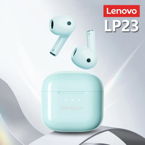 Lenovo | Lenovo LP23 Headphones Wireless Bluetooth 5.4 TWS Hifi Stereo Earphones Gaming Sports Touch Control HD Call with Mic Earbud