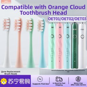 Orange Electric Toothbrush Head Replacement for Osak L3210 Adult Gum Care Normal Specification Dental Care Accessories