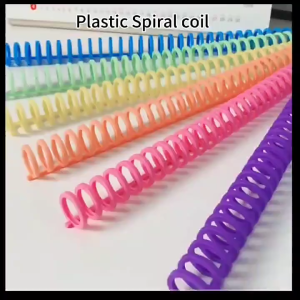 30-hole Binding Rings A4 Plastic Binder Open Plastic Rings for A4 DIY Notebooks 85 Sheets Capacity