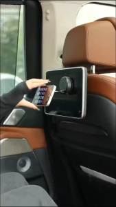 1-Second Install Phone Car Mount - 360° Rotating Magnetic Suction Holder Fits All Phones Dashboard/Windshield Use
