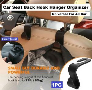 Car Hook Hanger Holder Headrest Seat Hook Mini Cute Diamond Back Seat Organizer Storage Hanger Car Organiser Hanging Holder Car Interior Decoration Car Hook Hanger Accessories Axia Myvi Saga Persona bezza aruz viva kenari kelisa alza x50