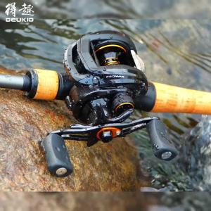 DEUKIO | DEUKIO Baitcasting Reel 7.1:1 Tỷ Lệ Bánh Răng Kéo Tối Đa 8kg Cuộn Dây Kim Loại Cho Nước Ngọt Nước Mặn Cá Chép Câu Cá Đại Dương Đá Bãi Biển Trolling Reel