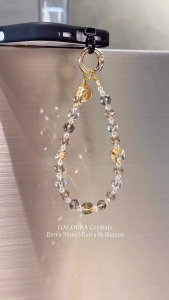 GALADO Clovière (GALOURA Crystal) Gold 18K Plated Phone Charm