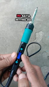 Solder 100W Listrik Digital Adjustable Temperature Soldering / Solder listrik 100W Panas 500 C"
