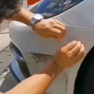 Self‑Adhesive Rhino Skin Protective Film Clear Anti‑Scratch Vinyl Sticker Universal Car Door Sill Bumper Protector