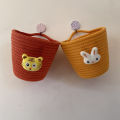 Giá Treo Tường Bằng Vải Cotton Phong Cách Bắc Âu Cartoon Để Lưu Trữ Đồ Dùng Sinh Hoạt Hàng Ngày Cho Học Sinh Ký Túc Xá Giá Treo Đồ Dùng Đa Năng. 