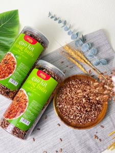 COMBO 3 HŨ 300G Gạo lứt giảm cân ăn liền Mailey - gạo lứt sấy rong biển/ cháy tỏi ăn kiêng healthy