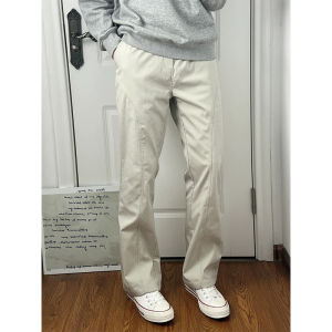 Cleanfit Casual Straight Leg Pants Mens Slim Fit Bootcut Outdoor Soft Shell Jacket Autumn Season Fashionable Straight Tube Trousers