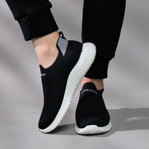 Leedoo Sepatu Slip On Fashion Pria Keren Sneakers Casual Kets Shoes Men Formal Mules Anti Slip MR902