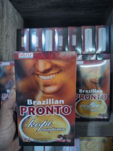 BRAZILIAN PRONTO COFFEE BLEND (1 BOX INSIDE 10 SACHET) EXPIRY 2028