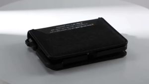 Ví Nam Nhỏ Gọn Tối Giản Chống RFID - Kẹp Tiền Và Đựng Thẻ Tín Dụng Chống Xước Có Ngăn Đựng Danh Thiếp Kim Loại Dễ Tháo Rời