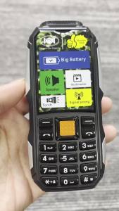 MAFAM | Mini Feature Phone Dual SIM Dual Standby Big Button Long Battery Dual Flashlight Portable Basic Mobile Phone Seniors Backup