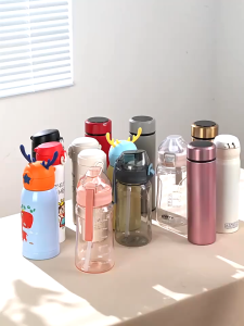 Multi Layer Stackable Water Bottle Organizer Anti-Slip Design Tumbler Organizer Rack Rak Botol 水壶架