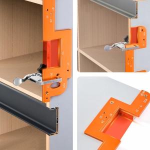 Invisible Embedded Handle Slotting Template For Wardrobe Kitchen Handle Cabinet Door No Handle Needed Slot Positioning Tool